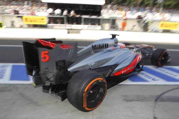 Motorsports: FIA Formula One World Championship 2013, Grand Prix of Italy, 5 Jenson Button (GBR, Vodafone McLaren Mercedes), xHOCHxZWEIx
