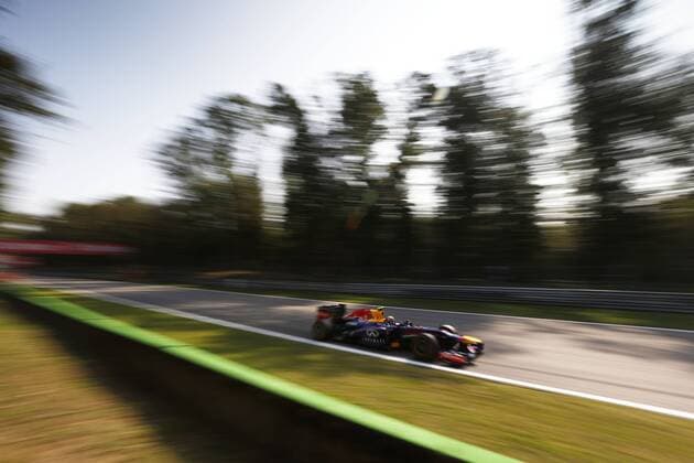 Motorsports: FIA Formula One World Championship 2013, Grand Prix of Italy, 2 Mark Webber (AUS, Infiniti Red Bull Racing), xHOCHxZWEIx