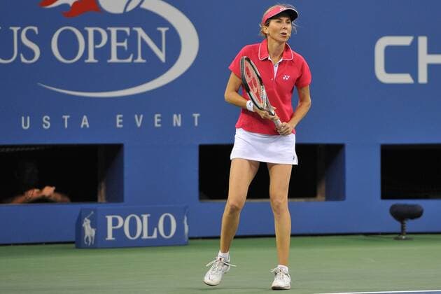 Monica Seles TENNIS : US Open 2013 - 05 09 2013 TennisMagazine Panoramic 