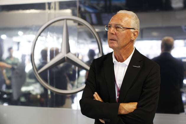 Motorsports: FIA Formula One World Championship 2013, Grand Prix of Italy, Franz Beckenbauer (GER) xHOCHxZWEIx