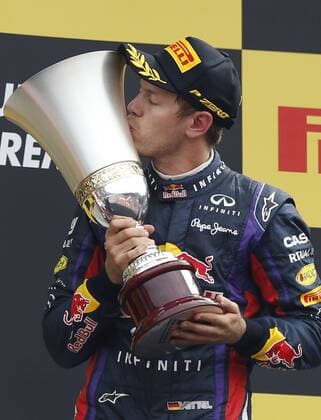 Motorsports: FIA Formula One World Championship 2013, Grand Prix of Italy, 1 Sebastian Vettel (GER, Infiniti Red Bull Racing), xHOCHxZWEIx