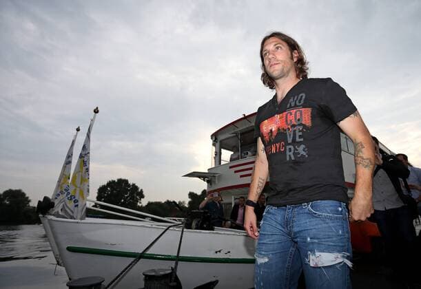 07.09.2013, Fussball 1.Bundesliga 2013 2014, Sv Werder Bremen, Abschiedsspiel von Ex-Bremer Torsten Frings im Bremer Weserstadion, Motto: My Last Game in Green , es Spielt Werder Allstars gegen Torsten und Friends. Torsten Frings (Werder-Allstars Torsten & Friends)