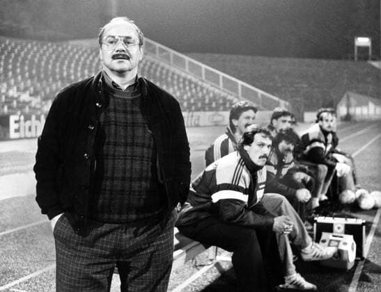 Trainer Klaus Schlappner (1. FC Saarbrücken)