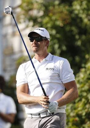 Sept. 11, 2013 - Lake Forest, IL, USA - Henrik Stenson tees off on No. 3 during the Gardner Heidrick Pro-Am held at Conway Farms Golf Club in Lake Forest, Illinois, on Wednesday, September 11, 2013. BMW Championship - ZUMAm67