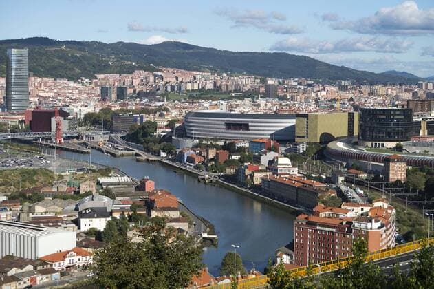 BILBAO, ESPANA - SEPTIEMBRE 13: NUEVO ESTADIO DE SAN MAMES de La Liga Adelante 2013 13 SEPTIEMBRE de 2013 en BILBAO, Espana. (Photo: Txetxu Berruezo Zarate Cordon Press) 