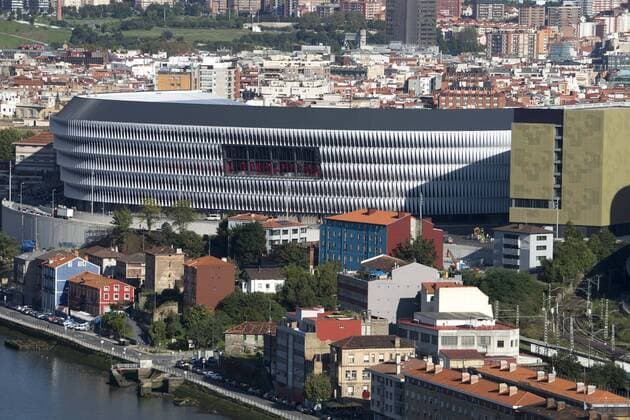 BILBAO, ESPANA - SEPTIEMBRE 13: NUEVO ESTADIO DE SAN MAMES de La Liga Adelante 2013 13 SEPTIEMBRE de 2013 en BILBAO, Espana. (Photo: Txetxu Berruezo Zarate Cordon Press) 