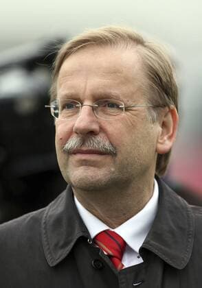 Fussball, 1. Frauen Bundesliga, FC Bayern München vs. SC Freiburg, Rainer Koch (Präsident BFV Bayerischer Fussball Verband)