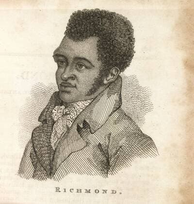 Großbritannien, Black History Month im Oktober - Sport Boxiana; or Sketches of ancient and modern pugilis - Bill Richmond  UnitedArchives01241324