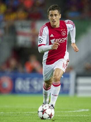 Bojan Krkic of Ajax during the Champions League match between FC Barcelona and Ajax Amsterdam on September 18, 2013 at the Camp Nou stadium in Barcelona, Spain FC Barcelona v Ajax Champions League 2013 2014 xVIxxIVx 1797070