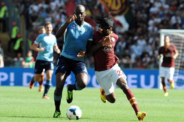 Mickael Ciani Lazio, Gervinho Roma Serie A AS Roma - Lazio Rom AntoniettaxBaldassarre