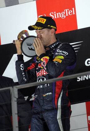 Sebastian Vettel, Red Bull Racing, formula 1 GP, Singapore, 22.09.2013, Photo:mspb Thomas Melzer Sebastian Vettel, formula 1 GP, Singapore,