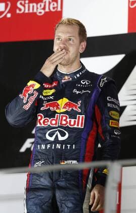 Motorsports: FIA Formula One World Championship 2013, Grand Prix of Singapore, 1 Sebastian Vettel (GER, Infiniti Red Bull Racing), xHOCHxZWEIx