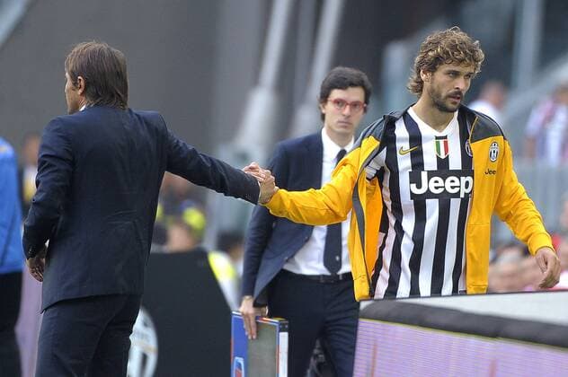 Fernando Llorente , Antonio Conte Juventus Serie A Juventus Turin - Hellas Verona federicoxtardito