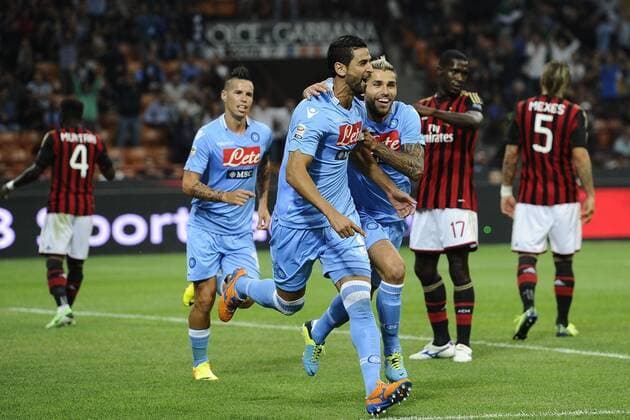 Serie A AC Milan - SSC Napoli Miguel Angel Britos 