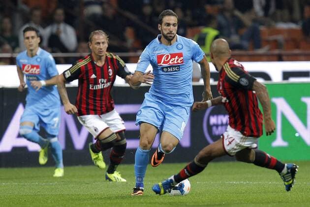 Gonzalo Higuain Napoli Serie A AC Milan - SSC Napoli MarcoxBertorello