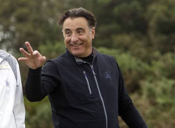 27.09.2013 Kingsbarns Scotland. Actor Andy Garcia during the Second Round of the Dunhill Golf Championship, from The Kingsbarns Links, Kingsbarns. xMarkxDavisonx  ActionPlus11456228