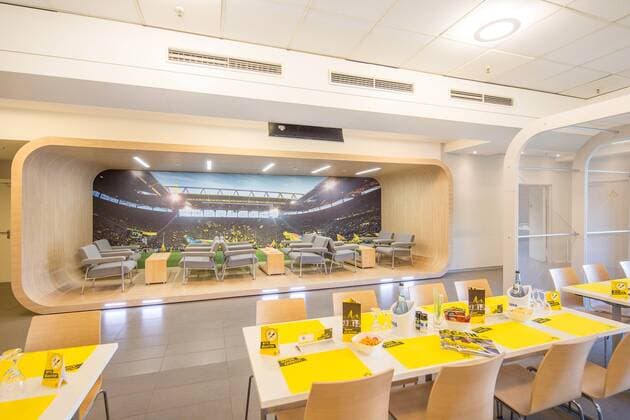 Football: Germany, 1. Bundesliga, Borussia Dortmund (BVB), VIP Lounges, business aerea, hospitality, catering, Lounge,