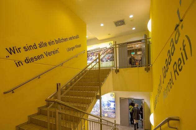Football: Germany, 1. Bundesliga, Borussia Dortmund (BVB), VIP Lounges, business aerea, hospitality, catering, Lounge,