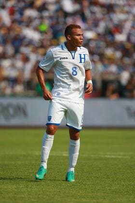 San Pedro Sula, 22.03.2013 - Arnold Peralta von Honduras während einem FIFA Quali 2013 Spiel. - 