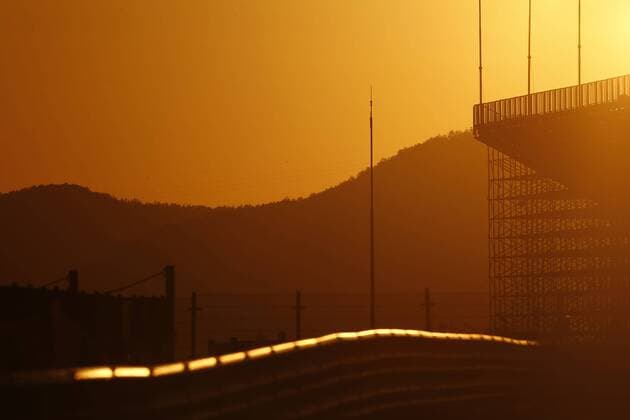 Motorsports: FIA Formula One World Championship 2013, Grand Prix of Korea, Korea International Circuit during sunset xHOCHxZWEIx