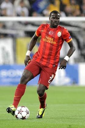 Emmanuel Eboue Galatasaray Torino 02-10-2013 Juventus Stadium UEFA Champions League 2013 2014 Football Calcio Juventus vs Galatasaray giorgioxperottino