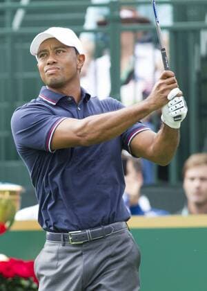 03 October 2013: Tiger Woods of the United States Team during the day one of The Presidents Cup at Muirfield Village GC in Dublin, Ohio GOLF: OCT 03 PGA Golf Herren - The Presidents Cup - Day One Icon131003037 EDITORIAL USE ONLY