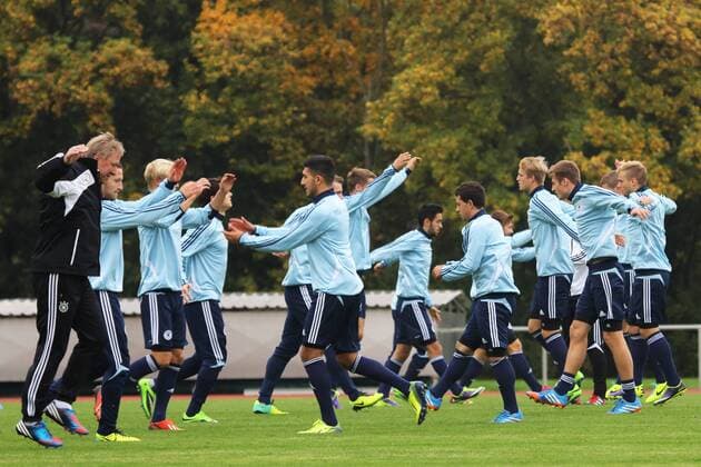 TRAINING DER DEUTSCHEN U21 NATIONALMANNSCHAFT GEISENHEIM