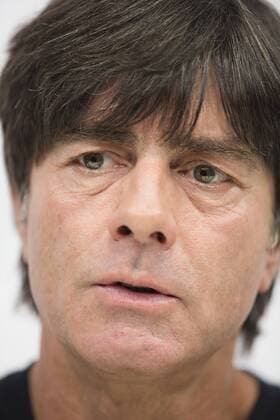 Düsseldorf, 08.10.2013, Pressekonferenz DFB Trainer Joachim Löw (Deutschland)