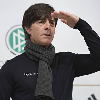 Düsseldorf, 08.10.2013, Pressekonferenz DFB Trainer Joachim Löw (Deutschland)
