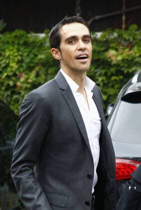 Alberto Contador NEWS : Alberto Contador a Longchamp - Paris - 09 10 2013 GwendolineLeGoff Panoramic 