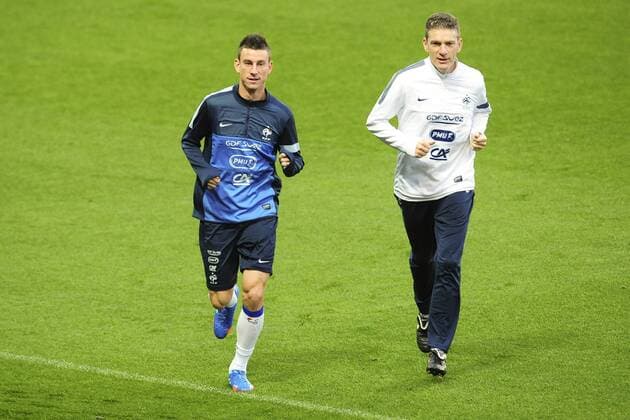 Laurent Koscielny FOOTBALL : practice session - France - 10 10 2013 JBAutissier Panoramic 