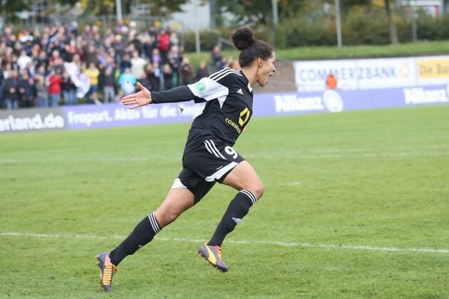 Celia Sasic (FFC) hat das 4:1 erzielt - 1. FFC Frankfurt vs. FC Bayern München