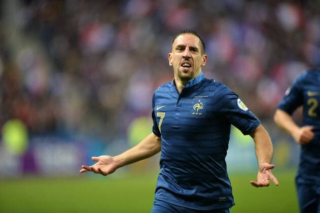 Franck Ribery (fra) FOOTBALL : France vs Finlande - qualifications Coupe du monde 2014 - 15 10 2013 AnthonyBIBARD FEP Panoramic 