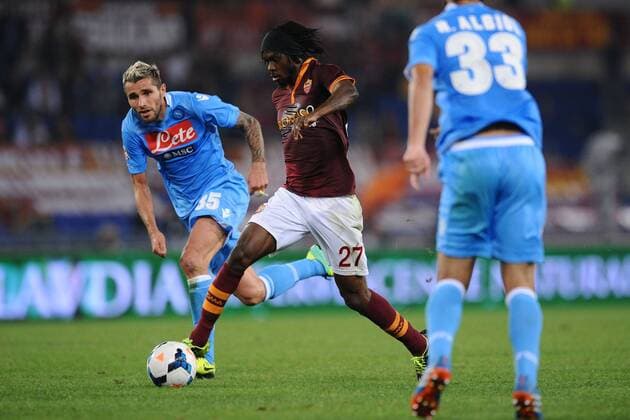 Gervinho Roma, Valon Beherami Napoli AS Rom - SSC Neapel AntoniettaxBaldassarre
