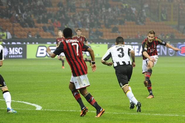 Mg Milano 19 10 2013 - campionato di calcio serie A Milan-Udinese Valter Birsa 