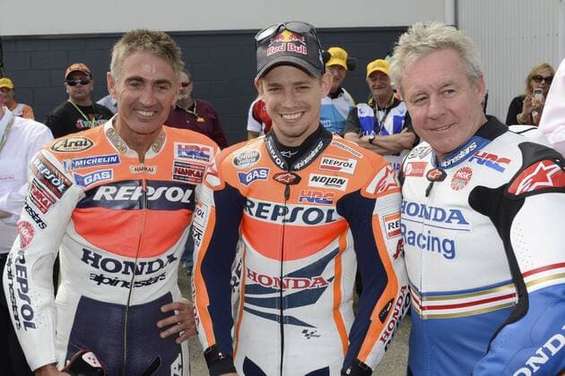 MotoGP Phillip Island (Australia) Michael Doohan, Casey Stoner, Wayne Gardner 