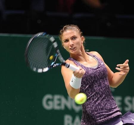 TEB BNP Paribas WTA Tennis Damen Championships first day match at the Sinan Erdem Dome October 22, 2013 in Istanbul, Turkey. Pictured: Sara Errani of Italy. 