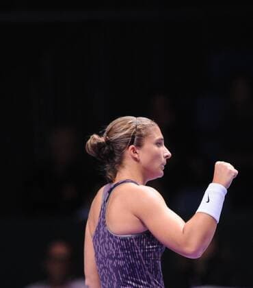 TEB BNP Paribas WTA Tennis Damen Championships first day match at the Sinan Erdem Dome October 22, 2013 in Istanbul, Turkey. Pictured: Sara Errani of Italy. 