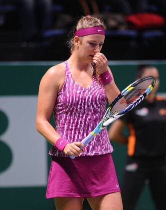 TEB BNP Paribas WTA Tennis Damen Championships first day match at the Sinan Erdem Dome October 22, 2013 in Istanbul, Turkey. Pictured: Victoria Azarenka of Belarus. 