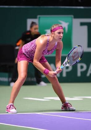 TEB BNP Paribas WTA Tennis Damen Championships first day match at the Sinan Erdem Dome October 22, 2013 in Istanbul, Turkey. Pictured: Victoria Azarenka of Belarus. 