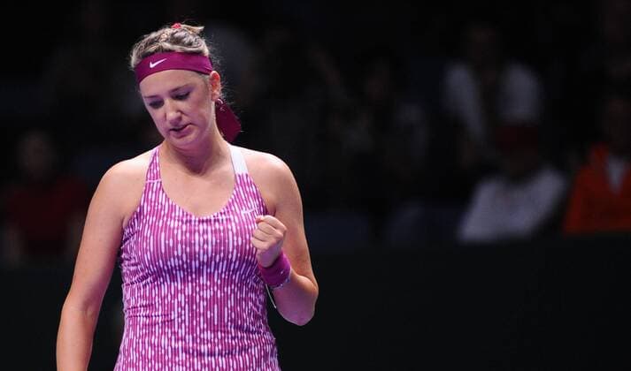 TEB BNP Paribas WTA Tennis Damen Championships first day match at the Sinan Erdem Dome October 22, 2013 in Istanbul, Turkey. Pictured: Victoria Azarenka of Belarus. 