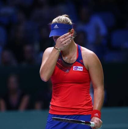 TEB BNP Paribas WTA Tennis Damen Championships DAY 1 match Pictured: Angelique Kerber of Germany. 