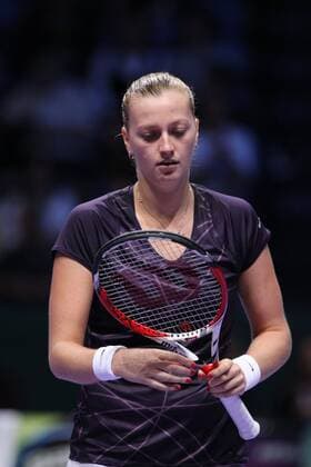 TEB BNP Paribas WTA Tennis Damen Championships DAY 1 match Pictured: Petra Kvitova of Czech Republic. 
