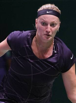TEB BNP Paribas WTA Tennis Damen Championships DAY 1 match Pictured: Petra Kvitova of Czech Republic. 