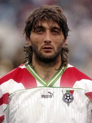 1996 Sofia(Bulgaria) Trifon Ivanov Bulgaria portrait photo men s football :Stringer 