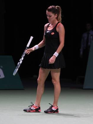 TEB BNP Paribas WTA Tennis Damen Championships DAY 3 match at the Sinan Erdem Dome October 24, 2013 in Istanbul, Turkey. Pictured: Agnieszka Radwanska of Polland. 