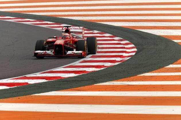 Fernando Alonso, Scuderia Ferrari, formula 1 GP, Indien in Neu-Delhi, 26.10.2013, Photo:mspb Lukas Gorys Fernando Alonso, formula 1 GP, Indien,
