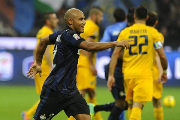 Milano, 26.10.2013 - Serie A 2013 2014 - Inter Milano vs Hellas Verona - Jonathan 