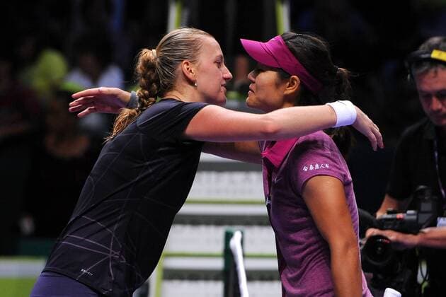 Na Li (CHI) Petra Kvitova (CZE) TENNIS : Masters - Istanbul - WTA Tennis Damen - 26 10 2013 TennisMagazine Panoramic 
