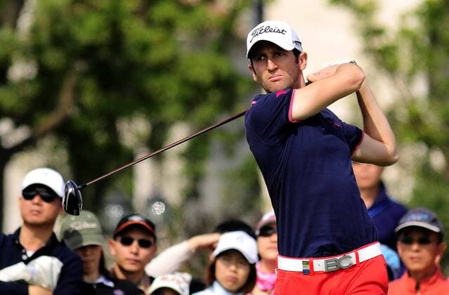 Oct. 27, 2013 - Oct 27, 2013; Shanghai, CHINA; Gregory Bourdy of France during the final round of the BMW Masters at Lake Malaren Golf Club. BMW Masters Golf Tournament  - ZUMAs11